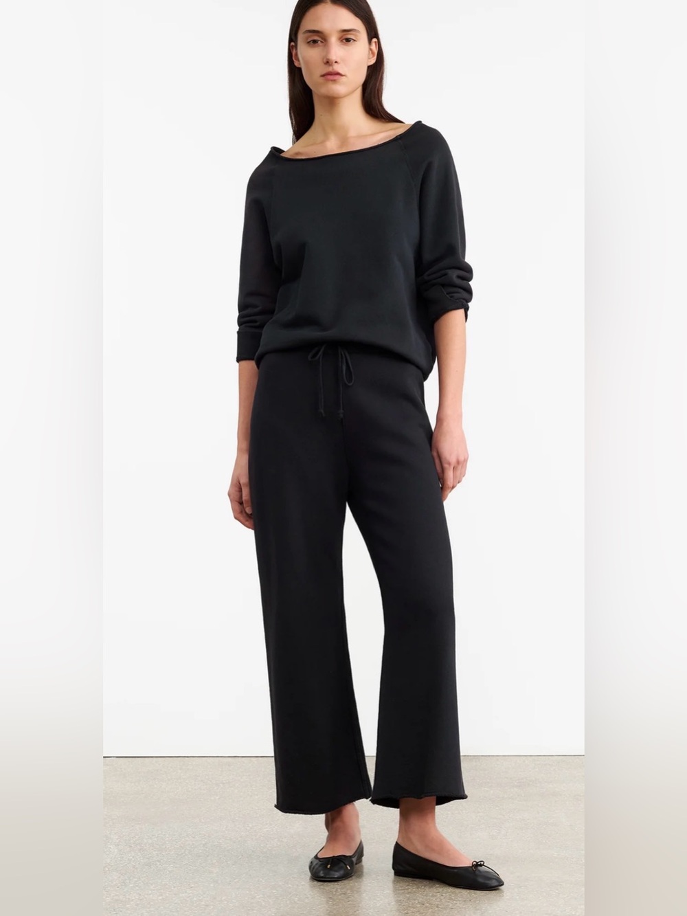 🆕Nili Lotan Kiki Sweatpant in Washed Black